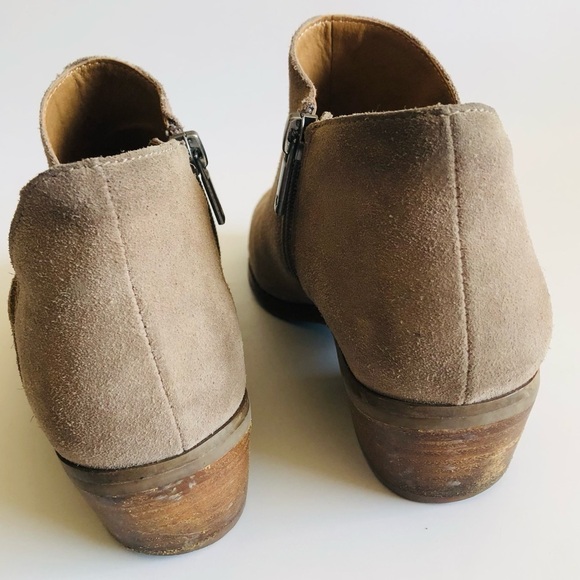 Lucky Brand Fenley Suede Booties - Picture 8 of 14